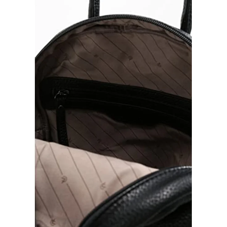 L.Credi Budapest City Rucksack, 29 cm, schwarz, 100% Polyurethan – Bild 8