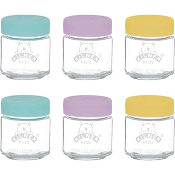 KILNER Aufbewahrungsdose Babygläser 110 ml 6er Set (Set, 6 St) – Bild 1
