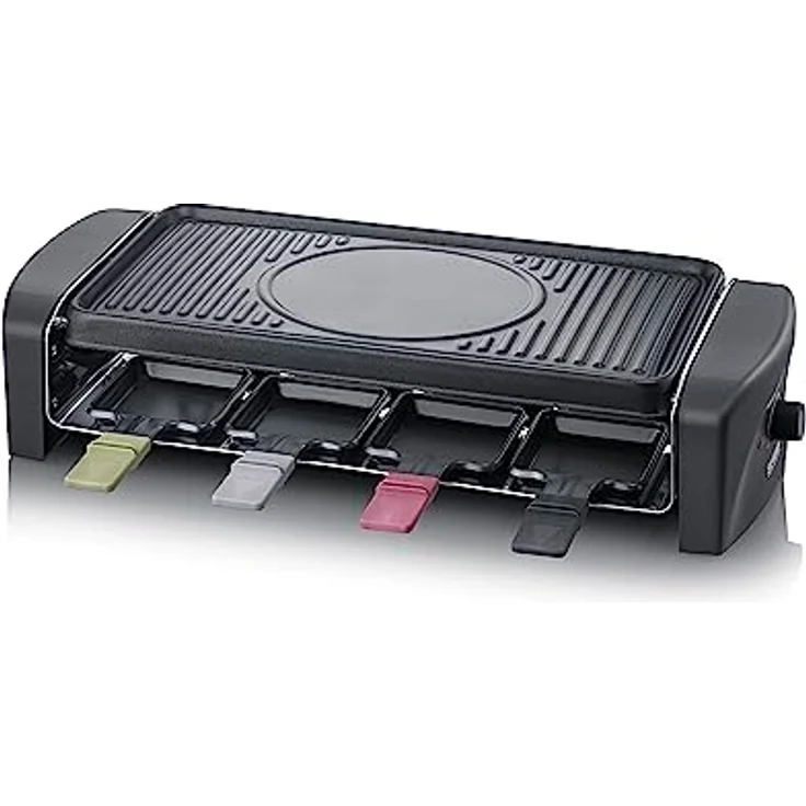 RG 9646 Raclette Grill mit antihaftbeschichteter Grillplatte – Bild 2