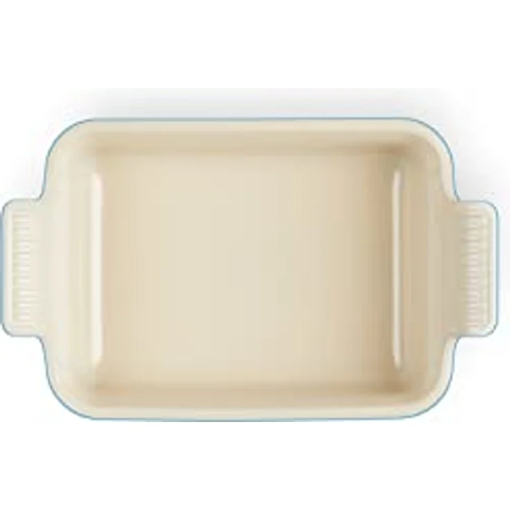 Le Creuset Rechteckige Auflaufform Tradition aus Steinzeug, 19 cm, 1.1 Liter, Azure, 71102192200001 – Bild 4