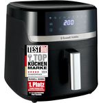 Russell Hobbs SatisFry Heißluftfritteuse XXL 8,3L Rapid AirFryer, 1800 Watt, 9 Programme, spülmaschinenfest, Touchscreen, max. 200°C, schwarzes Gehäuse mit Silbernen-Akzenten