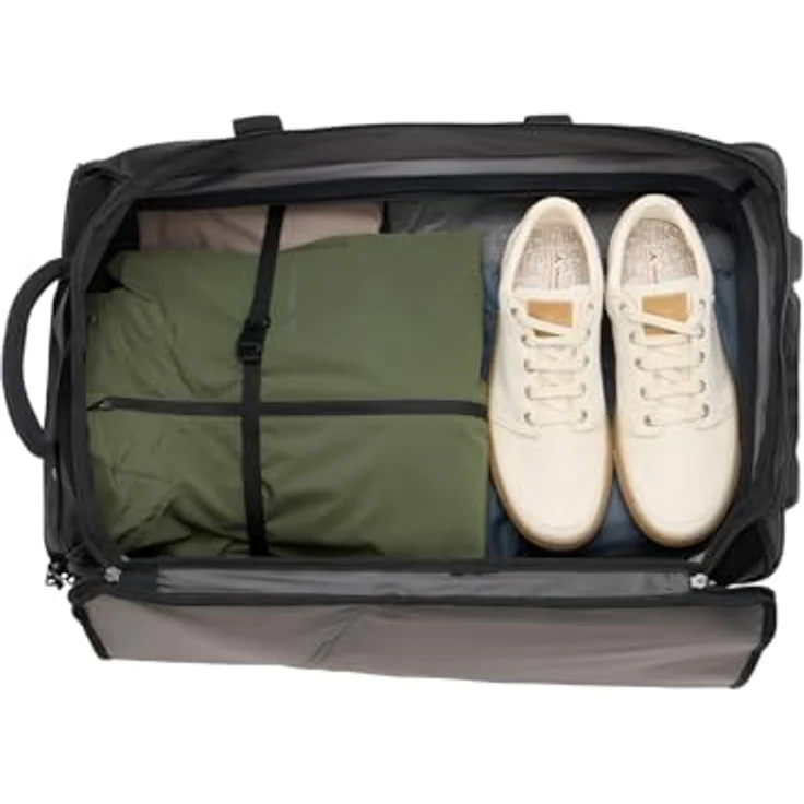 Vaude New Islands Rotuma 2-Rollen Trolley, 61 cm, schwarz, 100% Plane, kompakt und leicht transportabel – Bild 7