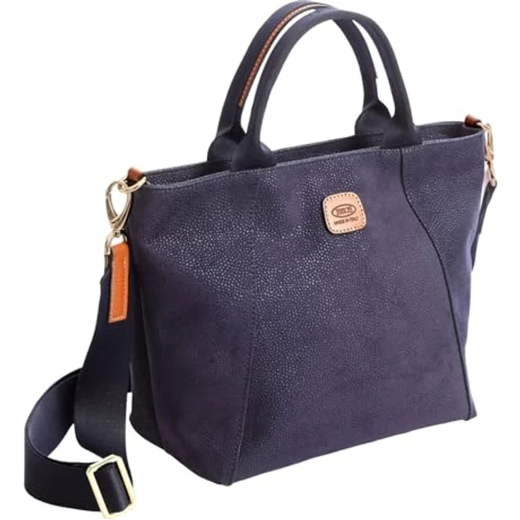 Brics Life Shopper Tasche 25 cm, geräumiges Hauptfach, Reißverschlussfach, Steckfächer, schwarz – Bild 2