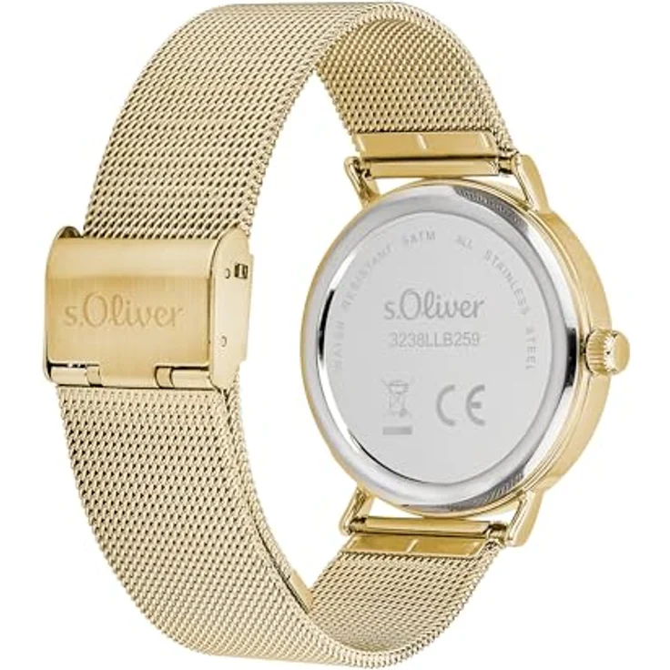 s.Oliver Damen Uhr Armbanduhr Edelstahl SO 3238 MQ – Bild 3