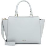 Tamaris TAS Kiri Handtasche 42 cm, praktische Damenhandtasche aus robustem Polyurethan, Blau, mit verstellbarem Schulterriemen und Reißverschlussfächern