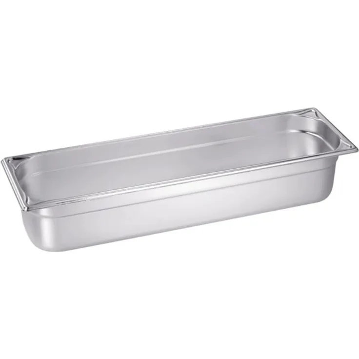 Blanco B.PRO GN-Behälter 2/4, 18/10 Edelstahl, Tiefe 150 mm, 9,00 Liter, nahtlos tiefgezogen