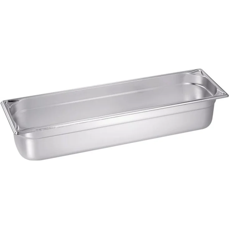 Blanco B.PRO GN-Behälter 2/4, 18/10 Edelstahl, Tiefe 150 mm, 9,00 Liter, nahtlos tiefgezogen