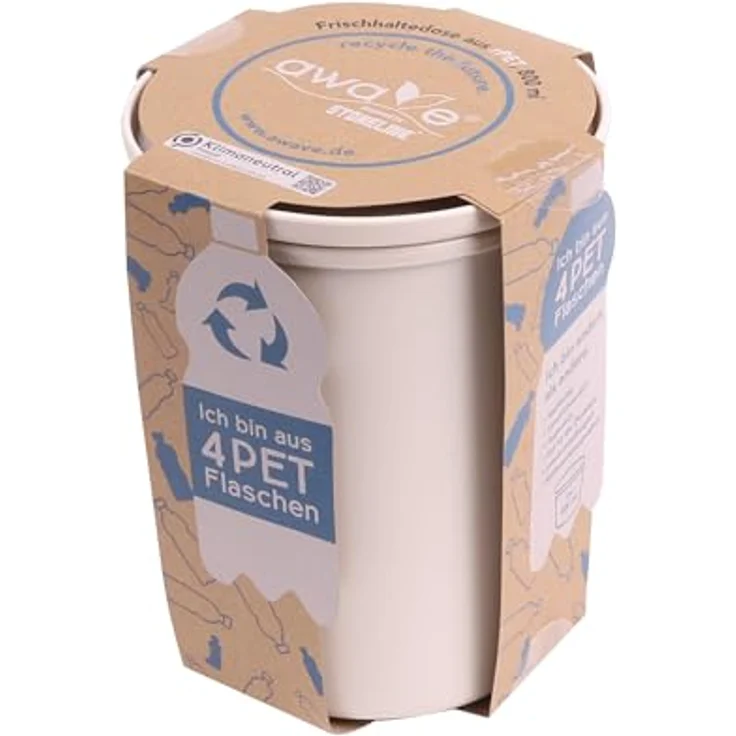 awave® Frischhaltedose 800 ml rPET | Natur & lebensmitteltauglich – Bild 10