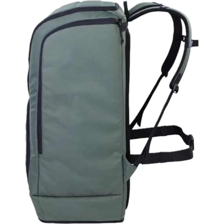 Evoc Materialtasche 90L Gear Rucksack, Trekkingrucksack mit gepolsterten Schultergurten und seitlichem Stiefelfach, Dark Olive – Bild 3