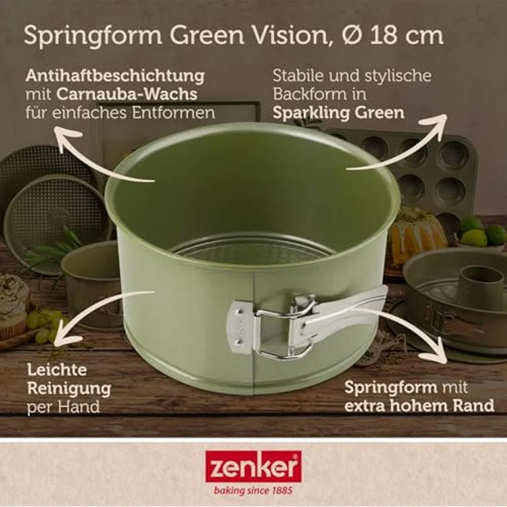 ZENKER Springform Green vision, Durchmesser 28 cm – Bild 5