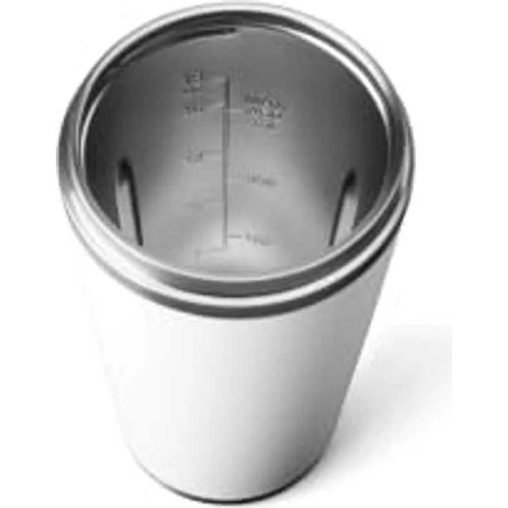NutriBullet FLIP Tragbarer Smoothie Maker mit isoliertem Edelstahlbecher, 11.1-V-Motor, Farbe: Weiß – Bild 4