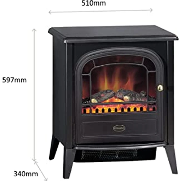 Dimplex Club Elektro-Kamin, 2 kW – Bild 4