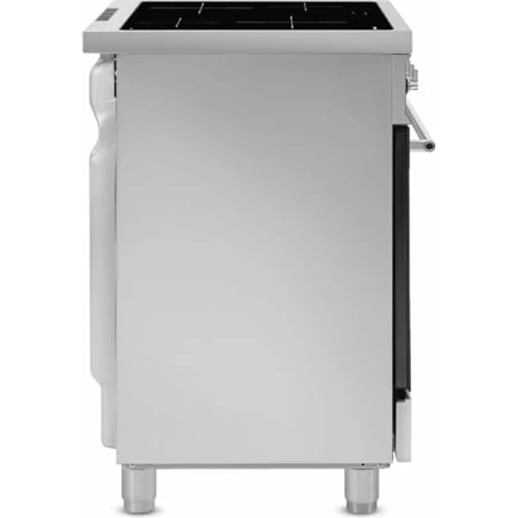 Smeg C6IMXM2, freistehender Elektroherd mit 4 Zonen-Induktionskochfeld, Edelstahl, 70 L Backofen, A Energieeffizienzklasse – Bild 7