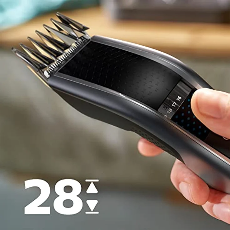 Philips HC 5630-15 Haarschneider 90 Minuten Akkulaufzeit inkl. Aufsätze & Aufbewahrungstasche – Bild 6