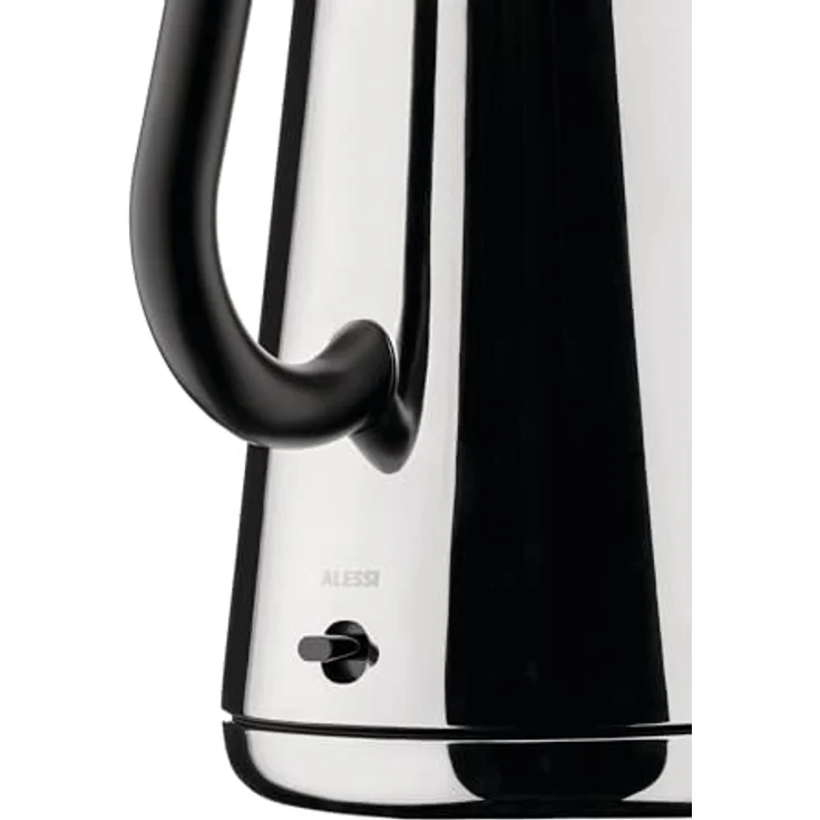 Alessi Wasserkocher TORU 1.7 l, 1.70 l mit Edelstahlkörper und hitzebeständigem Henkel – Bild 4