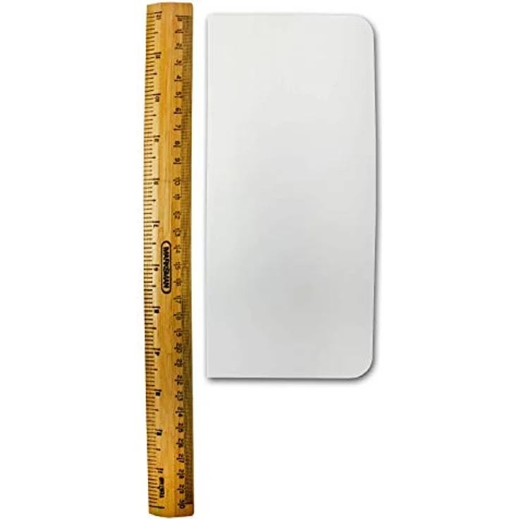 PME Uni Rand Kunststoff Seite Schaber, Plastik, weiß, 20.3 x 9.3 x 0.2 cm – Bild 12