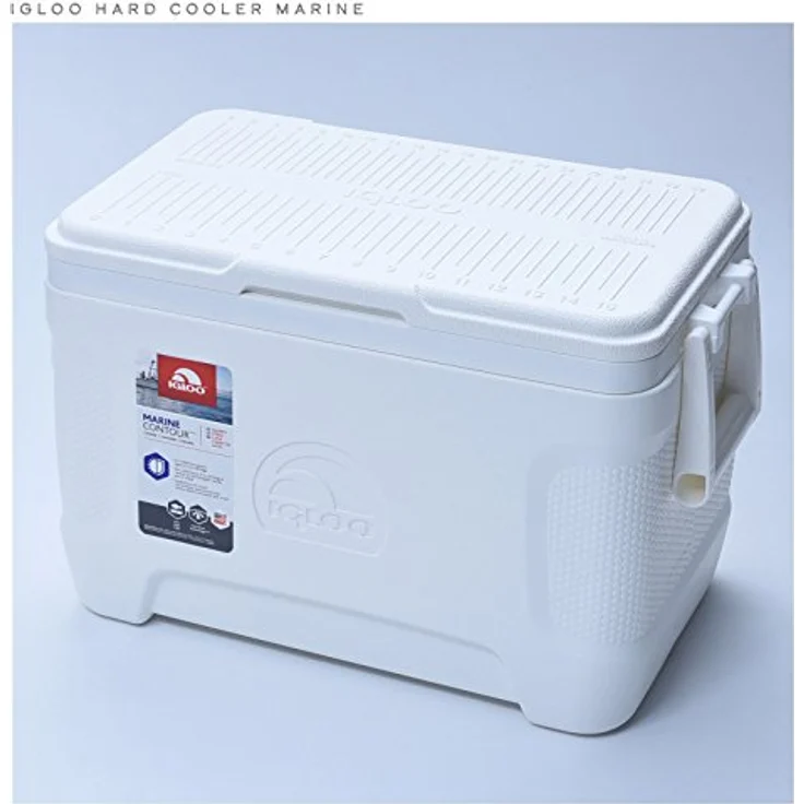 Igloo Outdoor Marine Contour passive Kühlbox, Weiß, 23 L – Bild 6