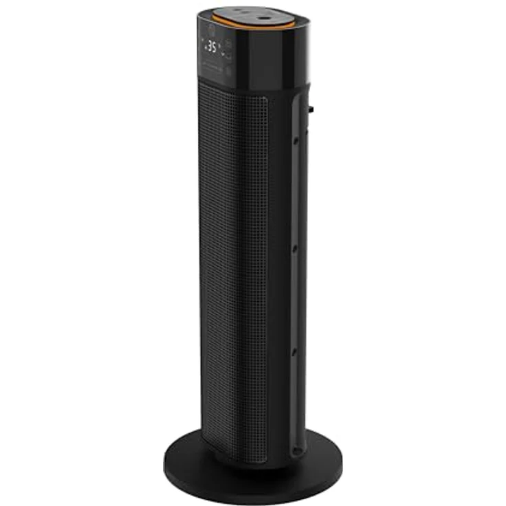 Fakir HT 1000 2in1 Turmheizlüfter, Heizlüfter mit Schwarz Finish – Bild 7