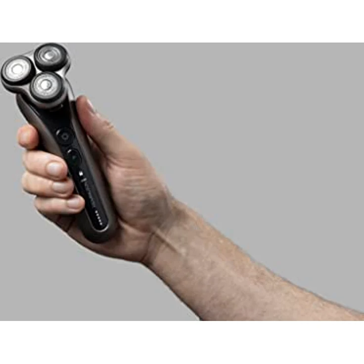 Remington Elektrischer Rasierer Herren X9 [Nass-&Trocken-Rassierapparat] 360°PivotBall Drehgelenk (flexible Scherköpfe,Detailtrimmer,PowerSense,Akkubetrieb,USB Ladefunktion) Rotationsrasierer XR1790 – Bild 4