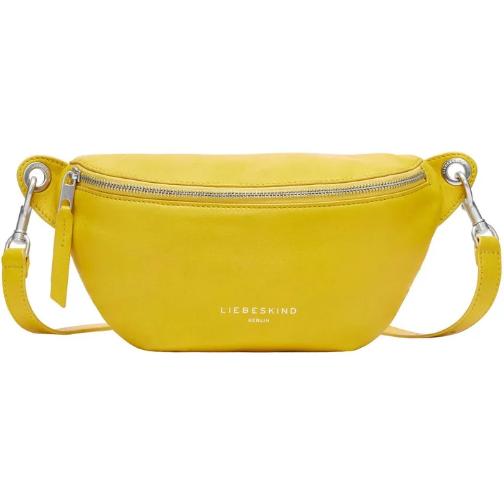 Liebeskind Berlin Umhängetasche Seasonal Noos Sheep Natural, aus echtem Schafsleder, Lemon (senfgelb) – Bild 1