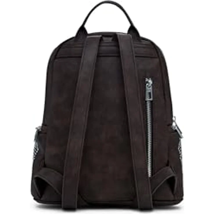 Desigual Poker Face Chester City Rucksack, 32 cm, braun, 100% Polyurethan, kompakt 22 x 13 cm – Bild 2
