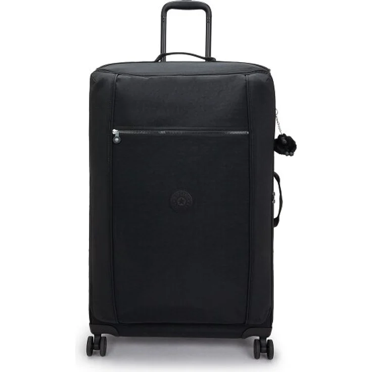 Kipling Basic Jet L, 4 Rollen Trolley 78 cm, schwarz, 100% Polyester