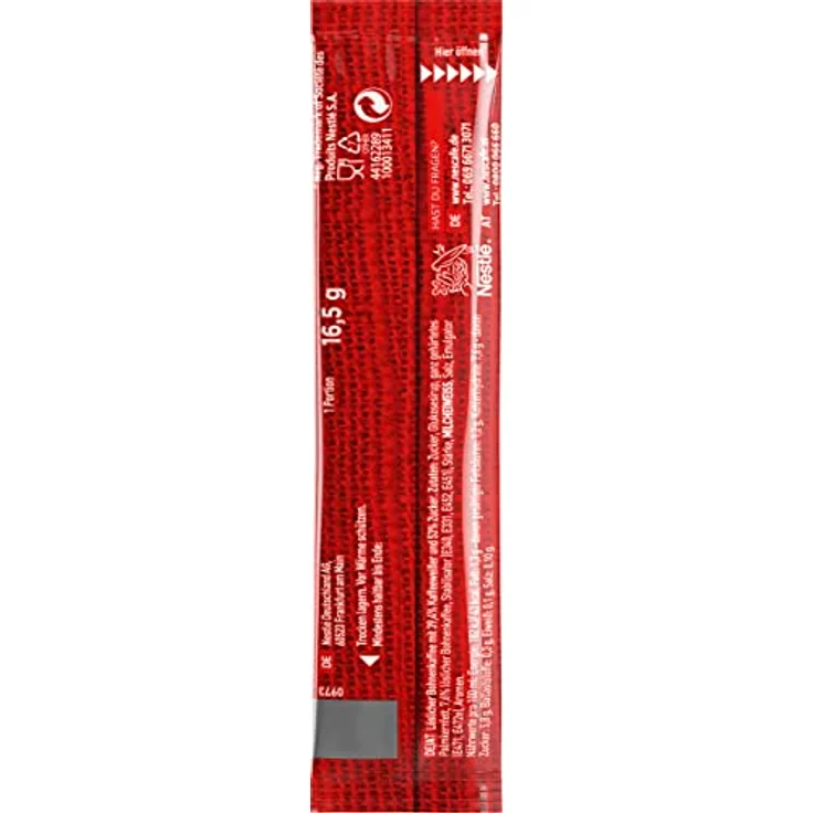 Nescafé 3-in-1 Sticks, löslicher Bohnenkaffee, mit Kaffeeweißer & Zucker, Instant-Kaffee aus erlesenen Kaffeebohnen, koffeinhaltig, 10 Portionssticks – Bild 8