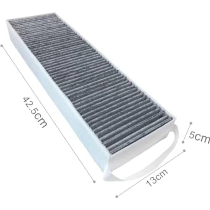 INF Ersatzfilter für Bora Pure Dunstabzugshaube PUAKF PURU PUXU, HEPA-Filter mit verbessertem Geruchs- und Partikelfiltersystem, grau – Bild 8