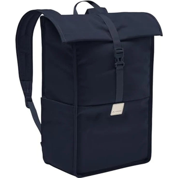 VAUDE Coreway Rolltop 20, Freizeitrucksack mit 15,6 Zoll Laptopfach, gepolsterten Schulterriemen, Farbe eclipse – Bild 1