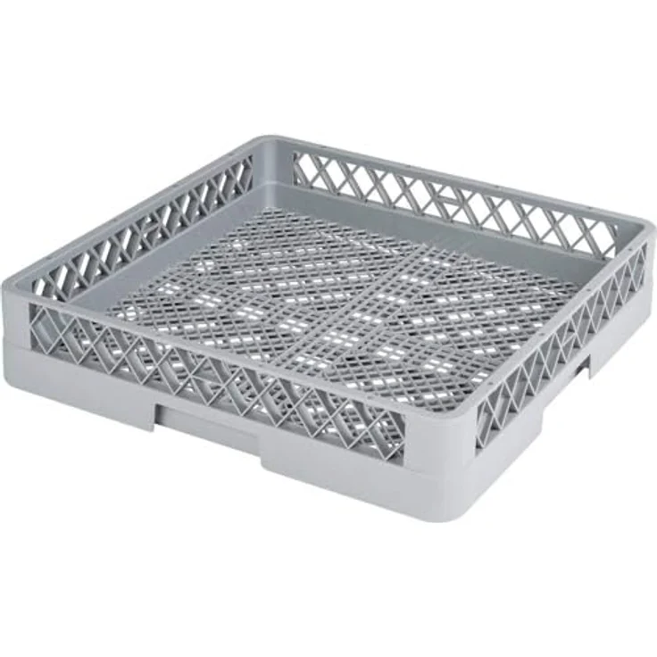 Morleos Spülkorb 50x50 für Gastro Spülmaschine – Besteckspülkorb 49x49x10 cm (feinmaschig) – robust und hygienisch für Restaurant, Hotel, Catering – Bild 2