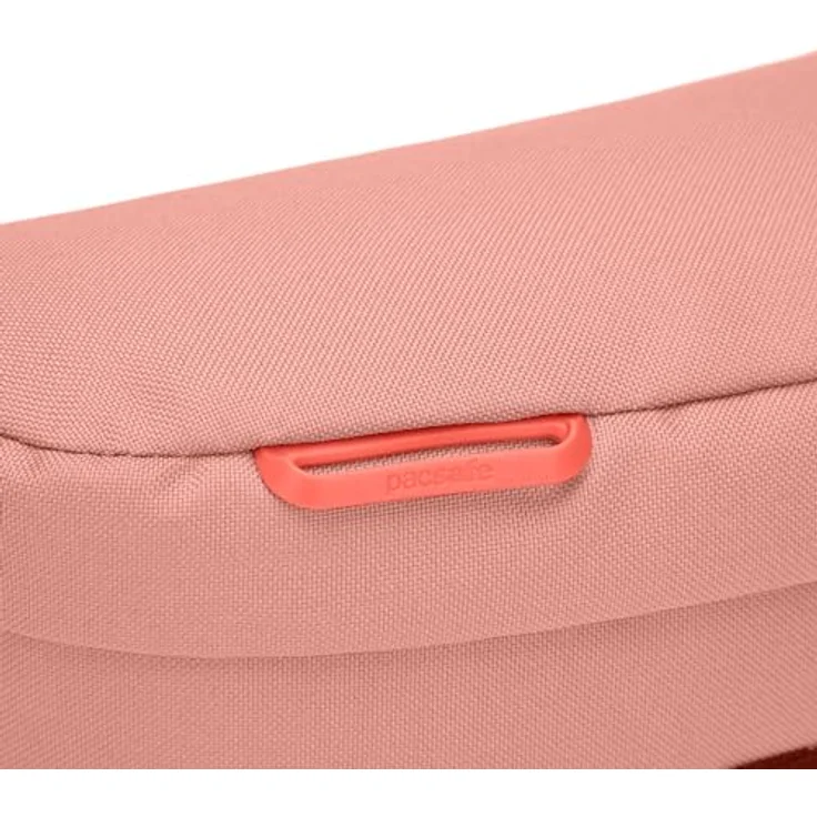 Pacsafe Sling Pack, Umhängetasche mit RFID-Blocker und Schnittschutz, 2,5 l Volumen, Rose – Bild 10