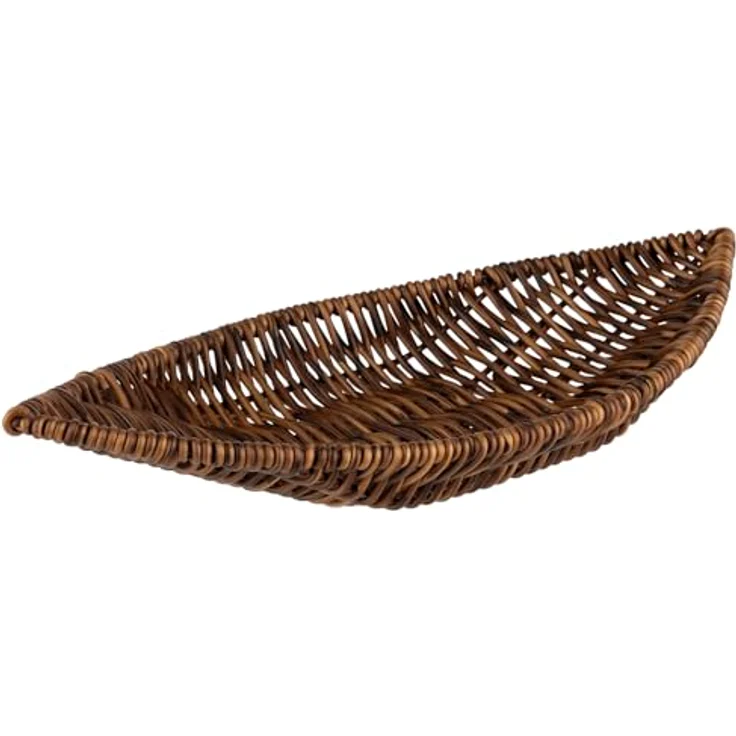 APS Brotkorb „COVE“, Schiffchenform, 30 x 15 cm, langlebiges Polypropylen, stapelbar, spülmaschinengeeignet – Bild 1