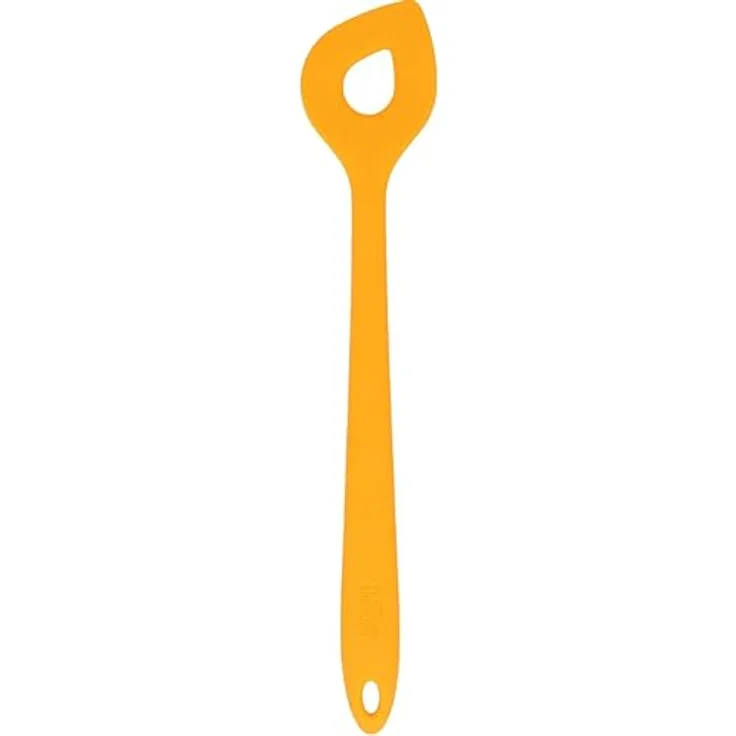 Birkmann, Rührlöffel, Colour Kitchen, orange, aus Silikon mit Metallkern, 29,5 cm
