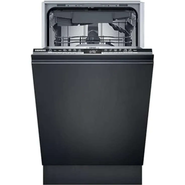 Siemens SR73EX24ME, iQ300 Vollintegrierter Geschirrspüler, 45 cm, 10 Maßgedecke, varioScharnier, Home Connect-Fähig