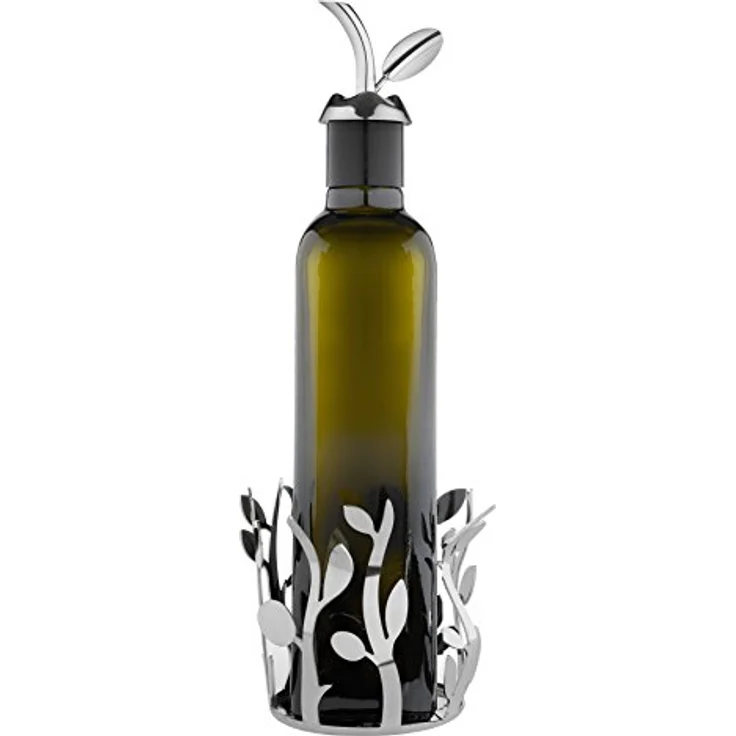 Alessi Ausgiesser für Ölflaschen Edelstahl glänzend poliert, thermoplastisches Harz, 3.2 x 10 x 15 cm – Bild 3