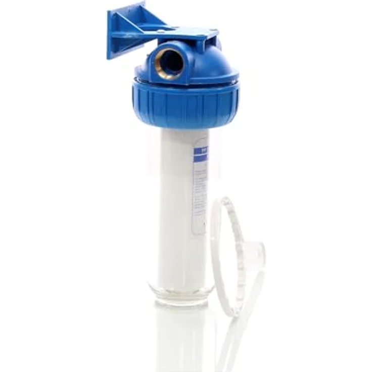 naturewater NW-BR10B-S Wasserfilter, 5 µ Sedimentfilter, 32,89 mm Filtereinsatz mit Wandhalterung und Filterschlüssel – Bild 4