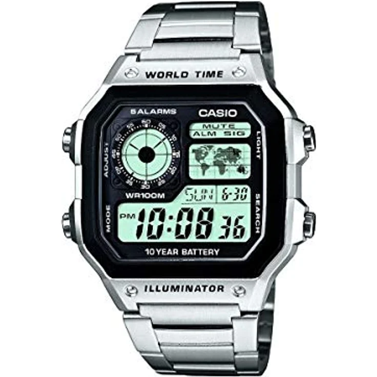 Casio Herren Armbanduhr AE 1200WHD 1AVEF, digital – Bild 2