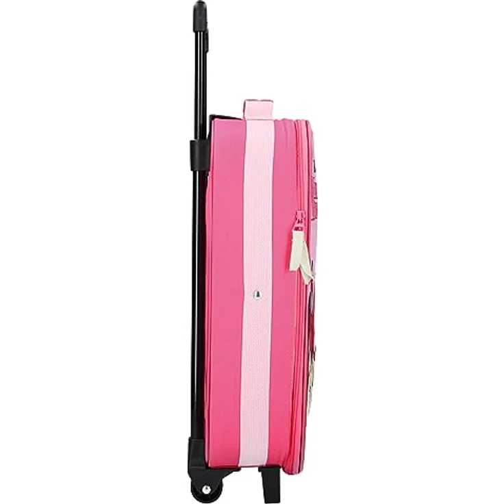 Vadobag Trolley Minnie Mouse Star Of The Show, niedlicher Minnie Mouse-Print, praktische Doppelreißverschluss und ausziehbarer Griff – Bild 3