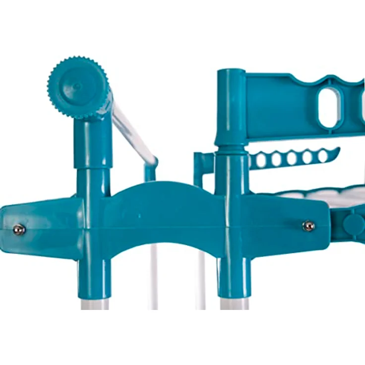 HOME-PRO TendoSpazio Supra Wäscheständer, 44m in 1, trägt bis zu 40kg, verstärkt, weiß – Bild 5