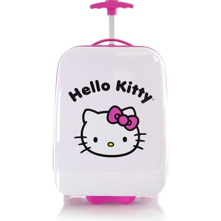 Heys Kinderkoffer Hello Kitty, 46 cm, rosa, 2 Rollen, Kindertrolley mit Hartschalenoberfläche und innerer Organisation – Bild 2