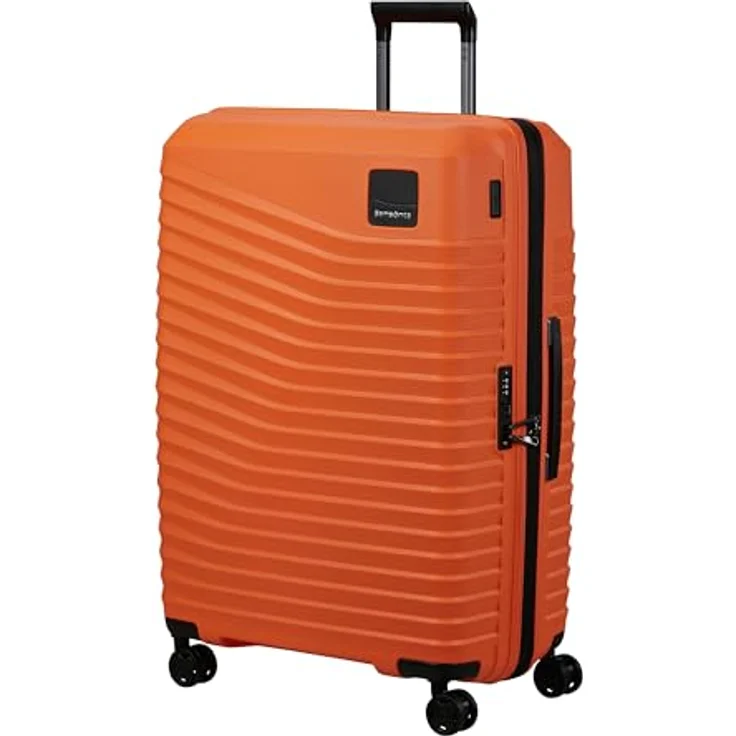 Samsonite Intuo - Spinner L, Erweiterbar Koffer, 75 cm, 105/115 L, Orange (Apricot) – Bild 1