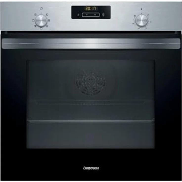Constructa CF3M50052, Einbau-Backofen, 71 l Garraumvolumen, 5 Beheizungsarten, Edelstahl – Bild 1