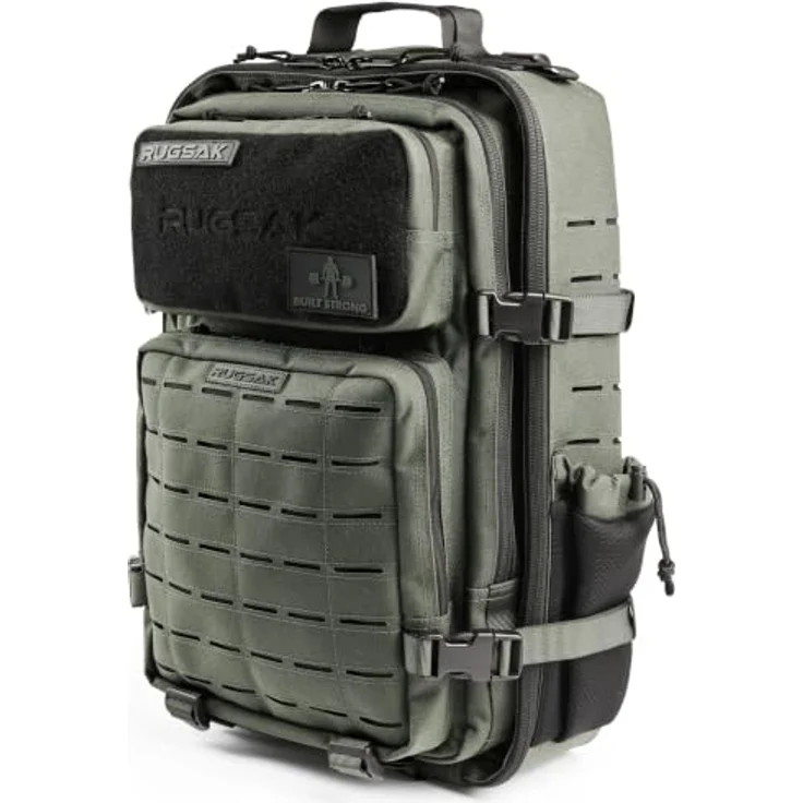 RUGSAK Alpha 45L Rucksack Steel Gray – Wasserabweisend, 18-Zoll Laptopfach, Ergonomisch, Reise, Alltag & Outdoor – Bild 1