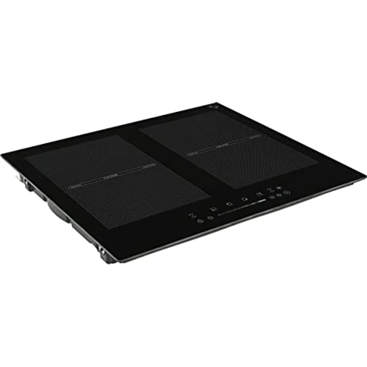 K&H 4 Zonen FLEX Induktionskochfeld 59cm Autark Eingebaut IN-6804FLX, Leistungsstarkes Kochfeld mit Sensor Touch-Control-Steuerung, Magnetisches Kochgeschirr geeignet, Einzigartiges Design, Qualität & Reparatur, Schwarz – Bild 4