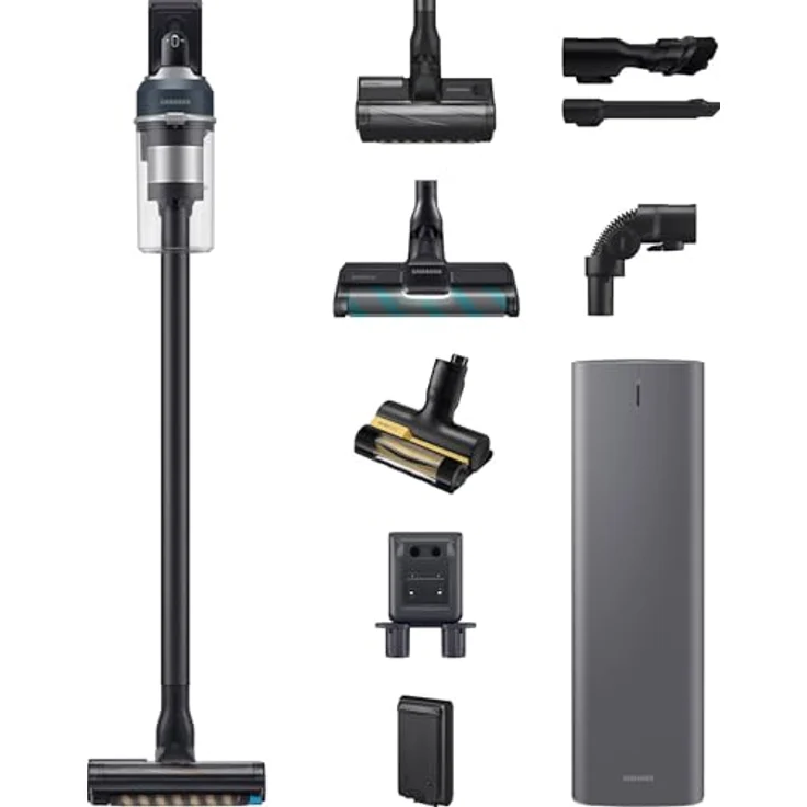 Samsung Akku-Handstaubsauger Jet 85 Complete Clean+, VS20C85G4PB/WD, 580 W, beutellos – Bild 2