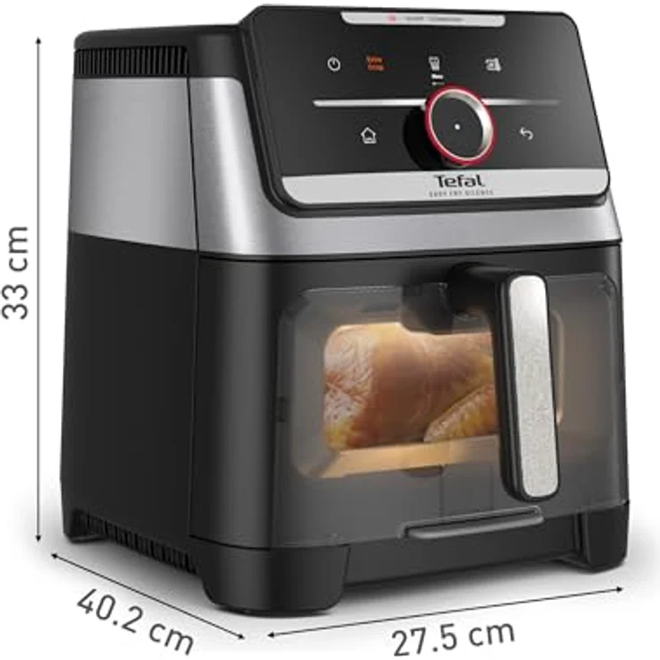 Tefal Heißluftfritteuse Easy Fry Smart & Silence XXL, 1800 W, 7L, 55 Programme, abnehmbares Frontelement, Sichtfenster, temperaturregulierbar 40°C - 220°C – Bild 8