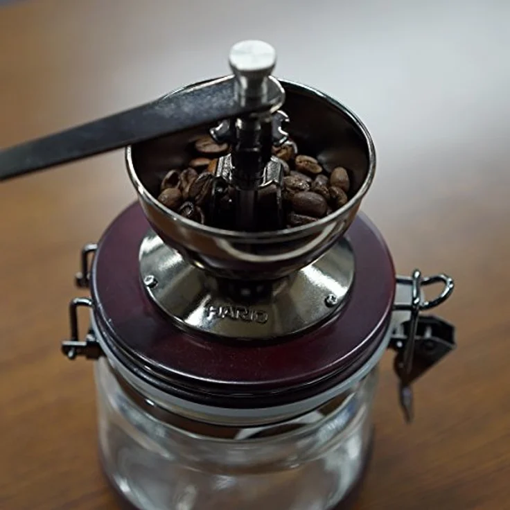 HARIO CMHN-4 Teekanne, Glas Kaffeemühle, 100 milliliters, Braun - Hochwertige Material, Hochwertige Abmessungen, Robustheit, Flexible Gestaltung – Bild 4