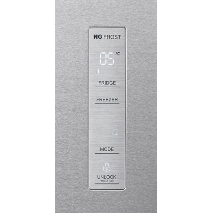 Hisense RS677N4BIE Side-by-Side-Kühlschrank, freistehend, edelstahl, NoFrost, Schnellkühlen, Schnellgefrieren, Breite 91 cm – Bild 6