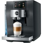 Jura Z10 (EA) 15488 Kaffeevollautomat, mit Mahlwerk, 2,4 l Wassertank, 280 g Bohnenbehälter, Aluminium Black