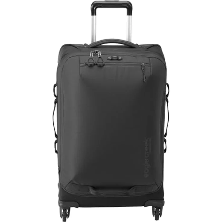 Eagle Creek Expanse Rollkoffer mit Rollen, erweiterbarem Hauptfach und abschließbaren Reißverschlüssen, 66 cm, Midnight Black (4-Räder) – Bild 2